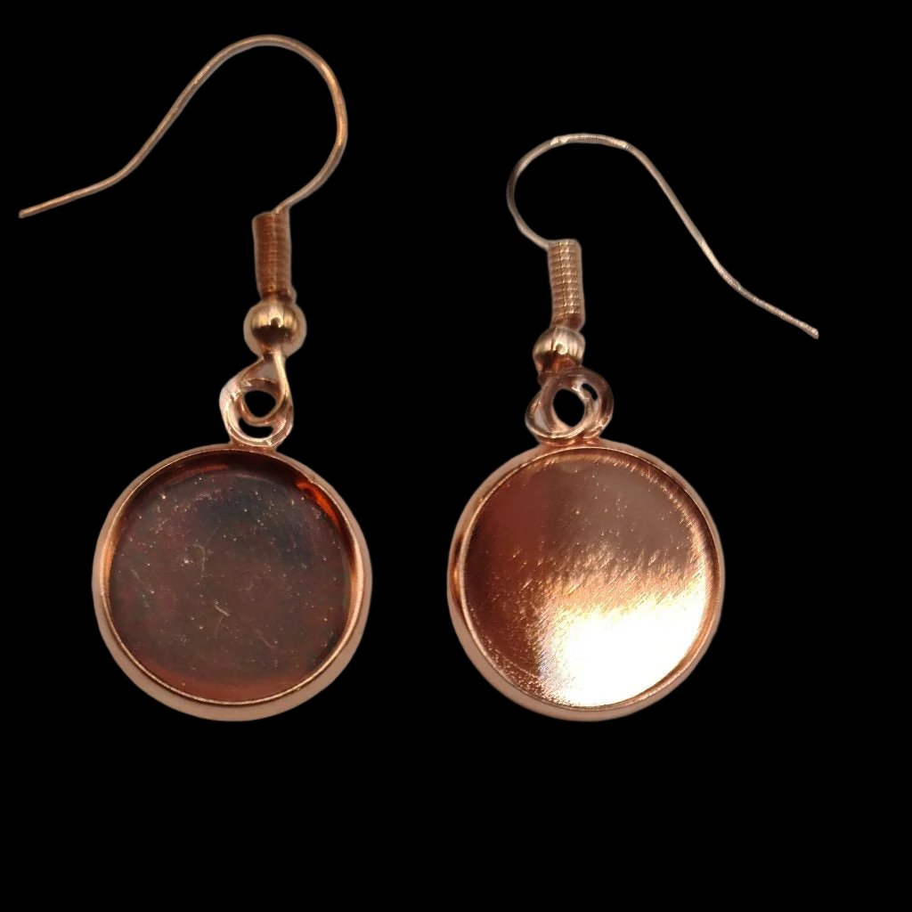 Earrings (1 pair) Rose gold colour