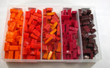 Smalti Sample Box- Red and Orange Spectrum