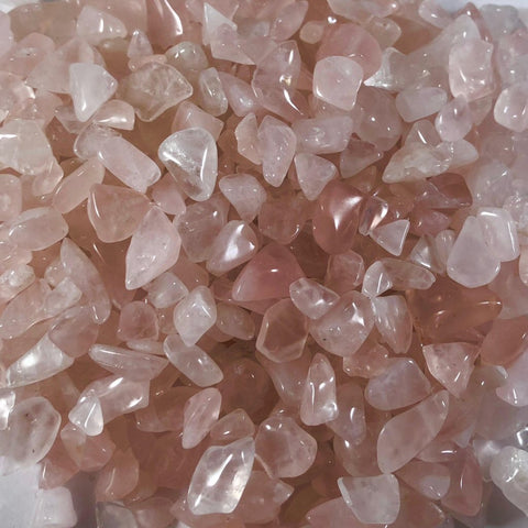 Crystal Chips- Rose Quartz