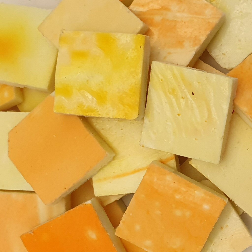 Piastrina yellow/orange mix