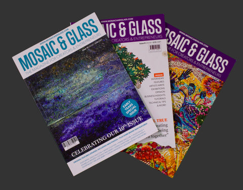 Mosaic & Glass Magazine Bundle- Issue 8,9 and 10