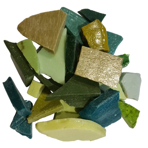 Pezzami small pieces- Green Mix