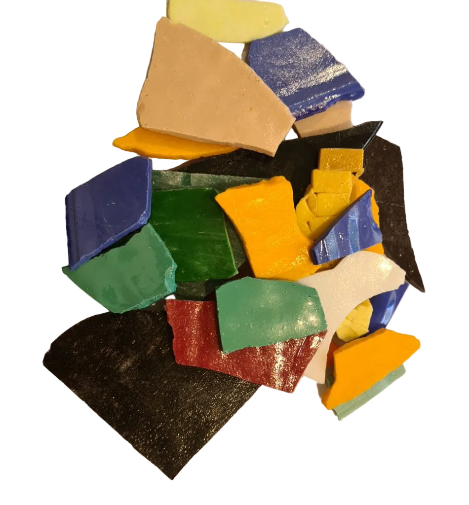 Pezzami small pieces thin- Mixed colours