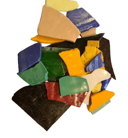 Pezzami small pieces thin- Mixed colours