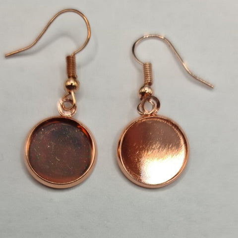 Earrings (1 pair) Rose gold colour