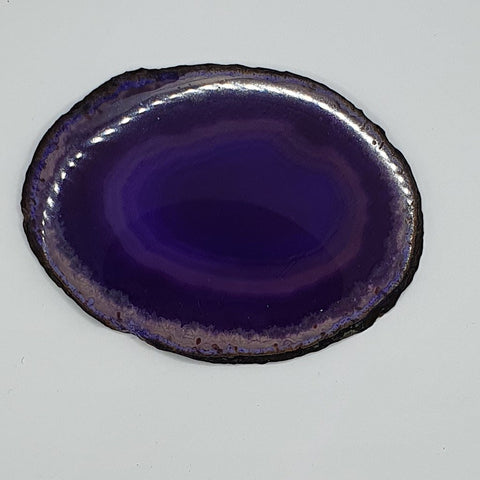 Agate Slice purple A7