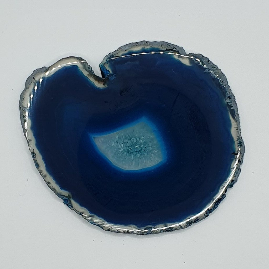 Agate Slice blue A8