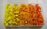 Smalti Sample Box- Yellow and Orange Spectrum
